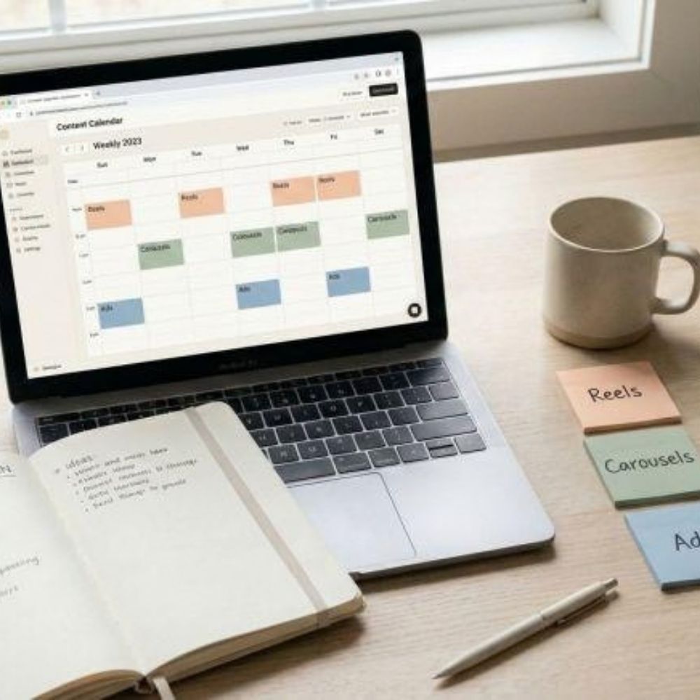 Calendrier éditorial : Préparation des contenus et planification des publications pour une communication digitale électorale en Haïti.